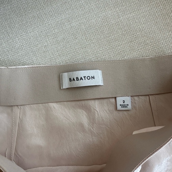 COPY - NWT Aritzia Babaton Silk Mini Skirt - Picture 5 of 6